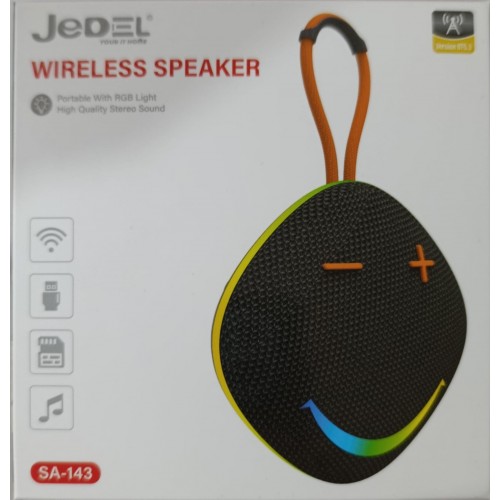 JEDEL SA-143 BLUETOOTH SPEAKER MUHTEŞEM SES KALİTESİ 
